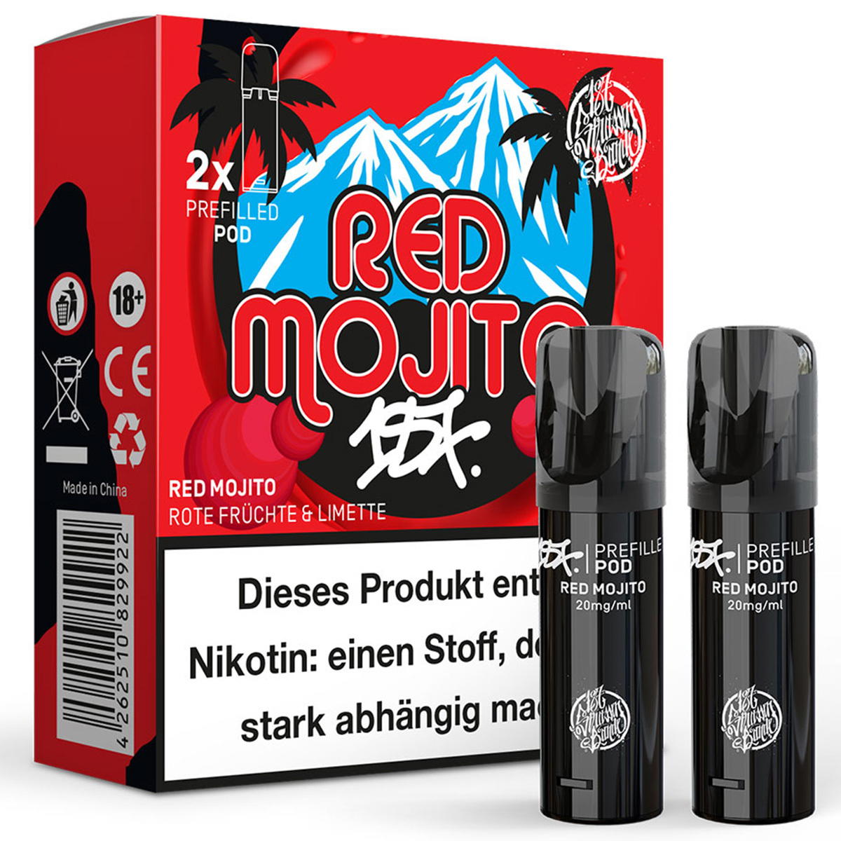 Produktbild 187 Strassenbande – Red Mojito – Prefilled Pod 2er Pack