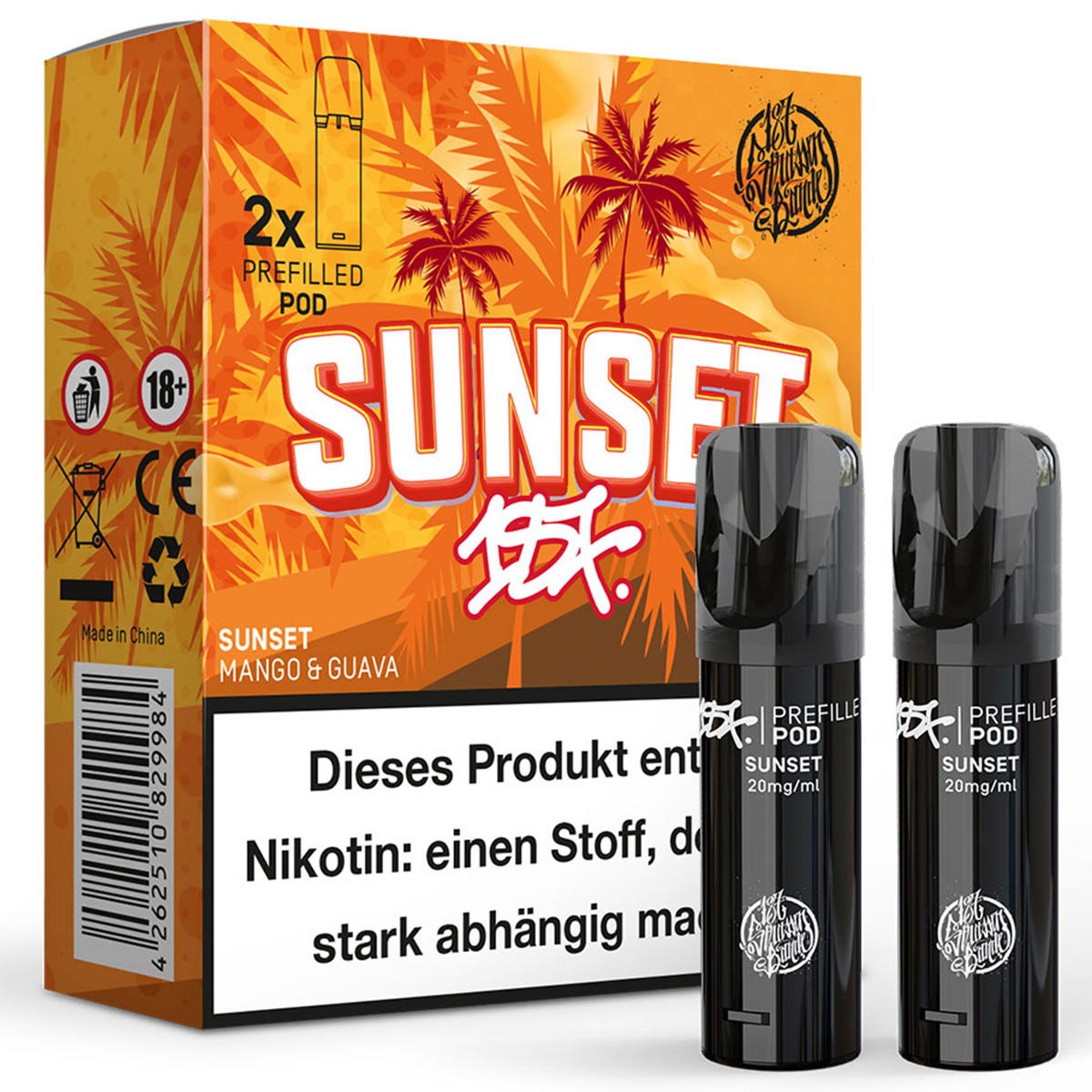 Produktbild 187 Strassenbande – Sunset – Prefilled Pod 2er Pack