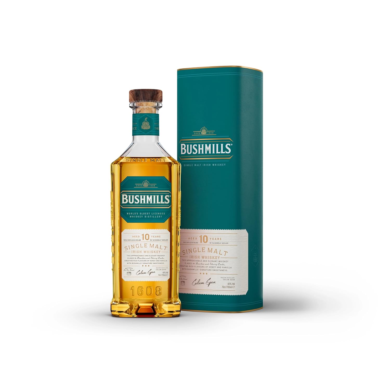 Produktbild Bushmills Single Malt Irish Whisky 10 Jahre 40% Vol. 700ml