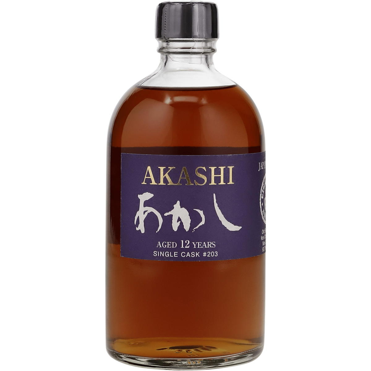 Produktbild Akashi 12 Jahre Single Cask No. 203 Whisky 60,7% Vol. 500ml