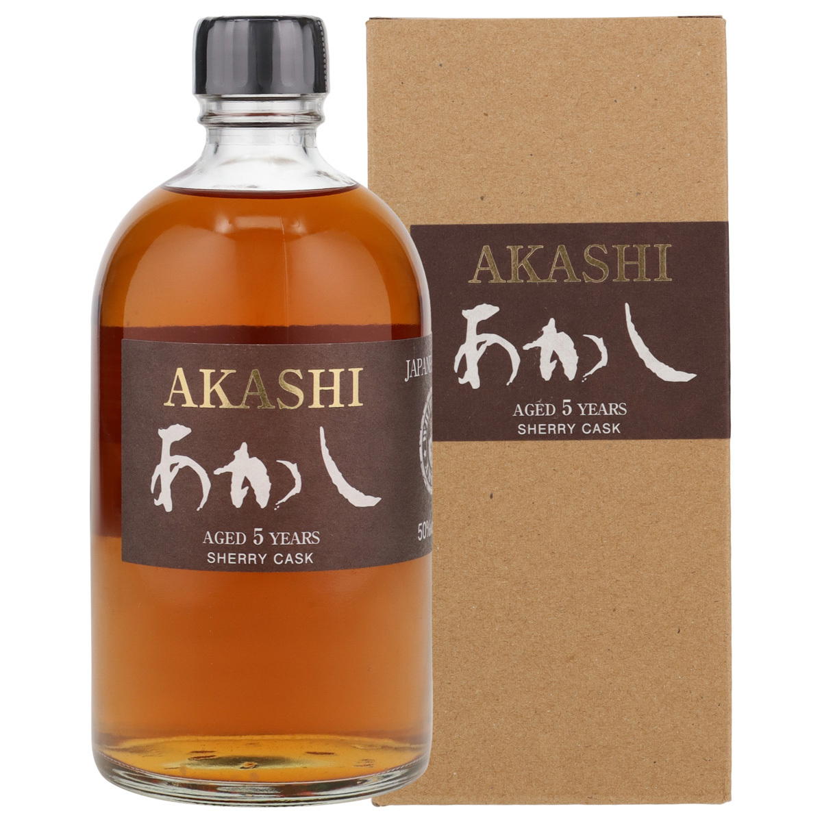 Produktbild Akashi 5 Jahre Sherry Cask Whisky 50% Vol. 500ml