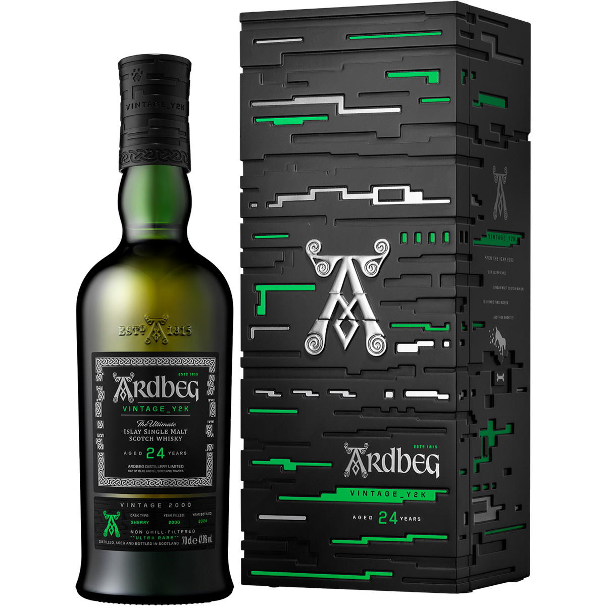 Produktbild Ardbeg 24 Jahre Vintage Y2K Single Malt Scotch Whisky 47,8% Vol. 700ml