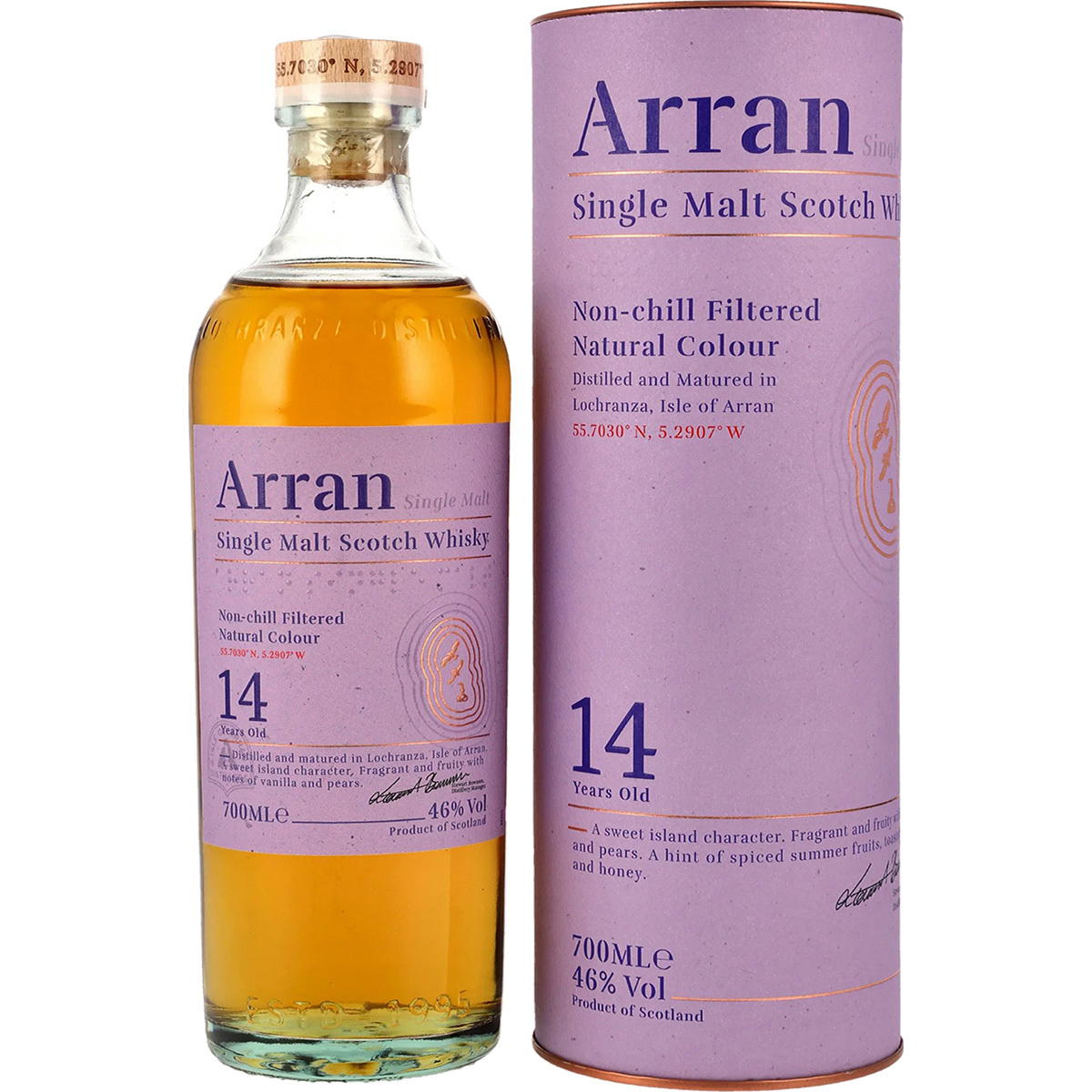 Produktbild Arran 14 Jahre Single Malt Scotch Whisky 46% Vol. 700ml