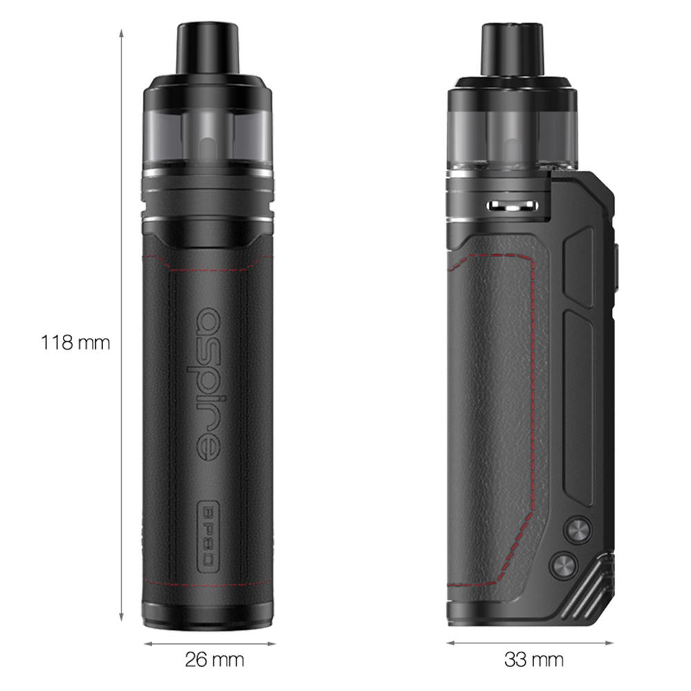 Aspire BP80 4,6ml 80W Pod System Kit Reddish Brown jetzt kaufen