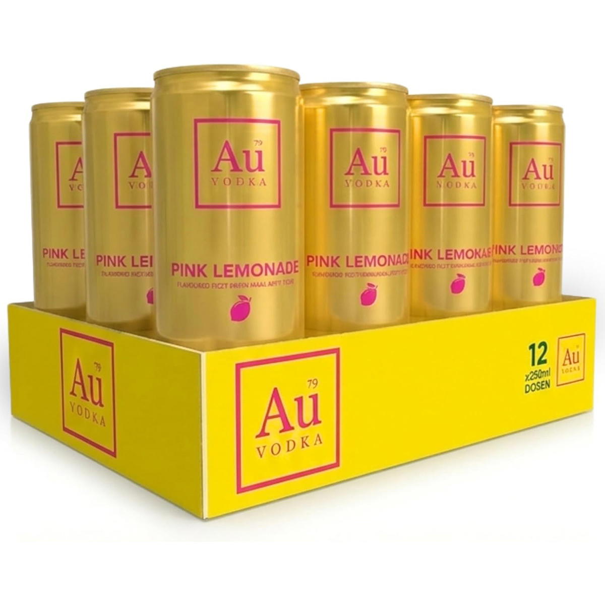 Produktbild Au Vodka Pink Lemonade Mixgetränk Produktbild Au Vodka Pink Lemonade Mixgetränk