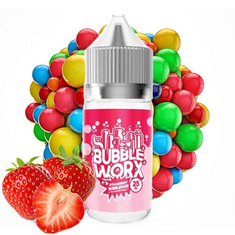 Strawberry Bubblegum (25ml) Plus e Liquid by Bubbleworx jetzt kaufen
