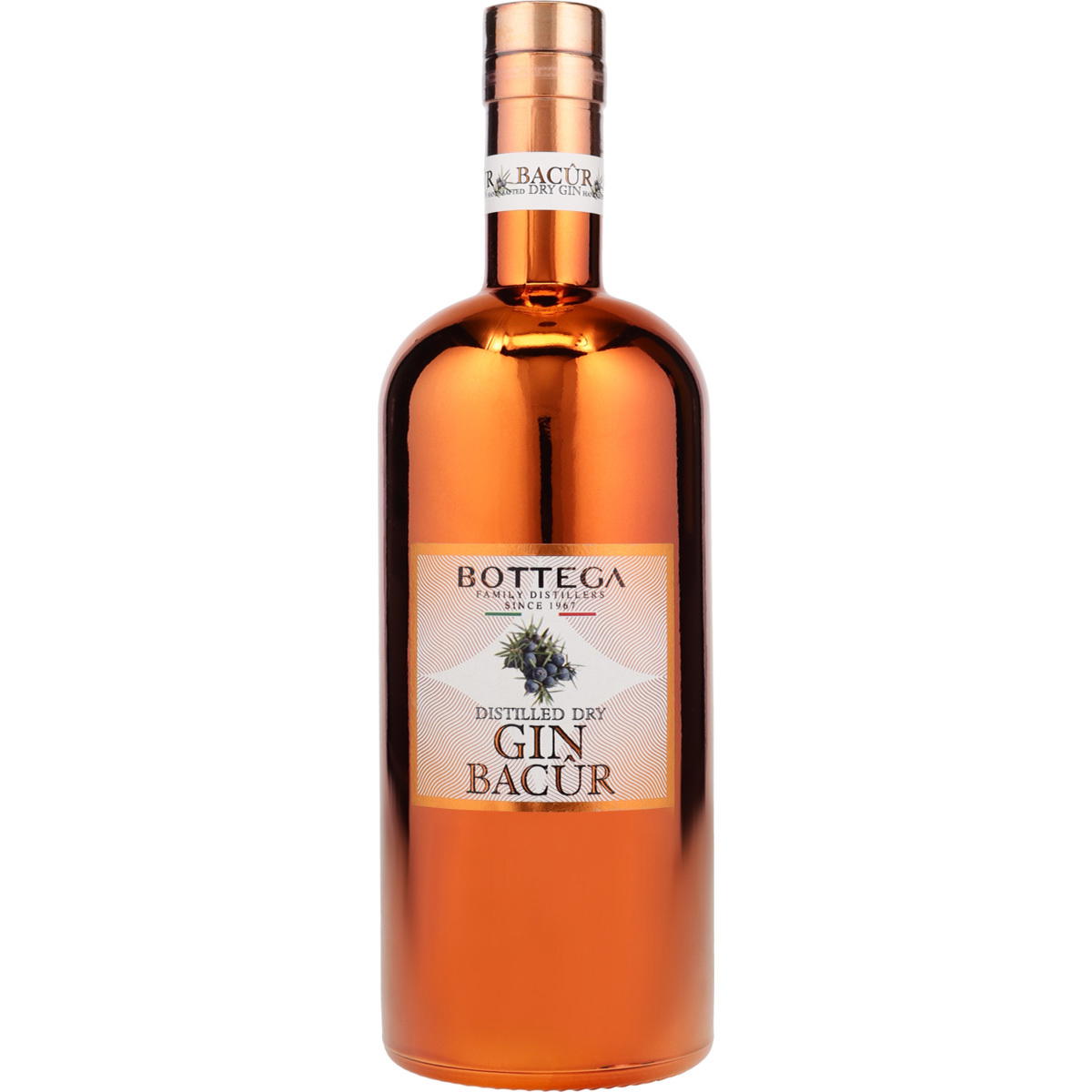 Produktbild Bottega Bacur Gin 40% Vol. 1L