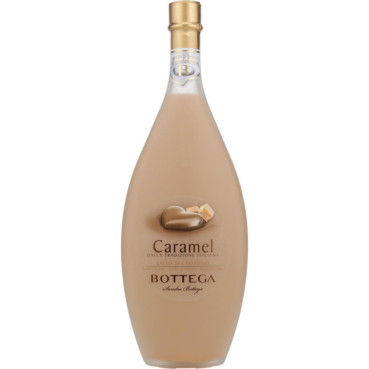 Produktbild Bottega Caramel Likör 17% Vol. 500ml Produktbild Bottega Caramel Likör 17% Vol. 500ml