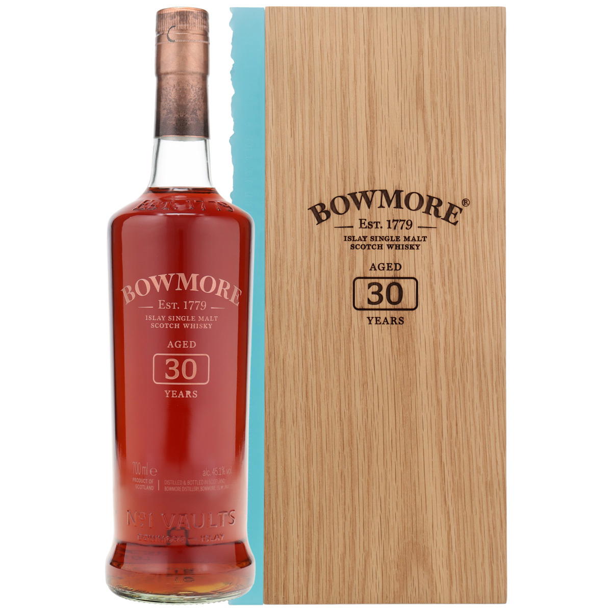 Produktbild Bowmore 30 Jahre 2021 Single Malt Scotch Whisky 45,1% Vol. 700ml