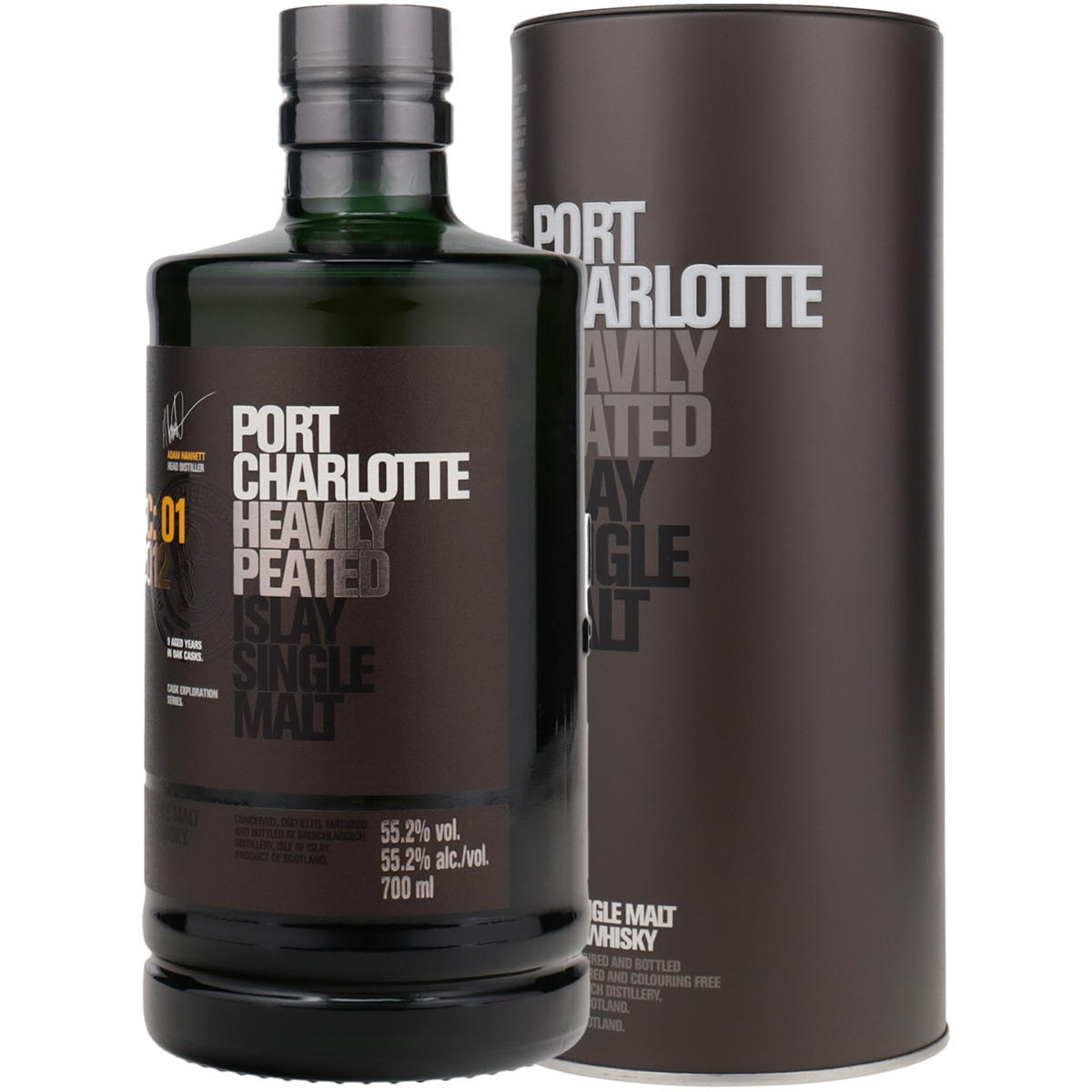 Produktbild Bruichladdich Port Charlotte SC:01 2012 Single Malt Scotch Whisky 55,2% Vol. 700ml