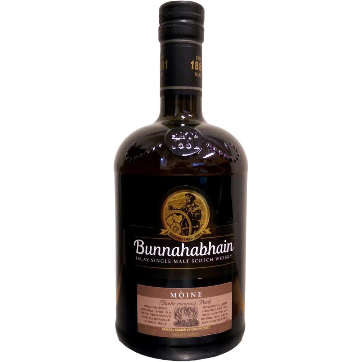 Produktbild Bunnahabhain Mòine Islay Single Malt Scotch Whisky 46,3% Vol. 700ml