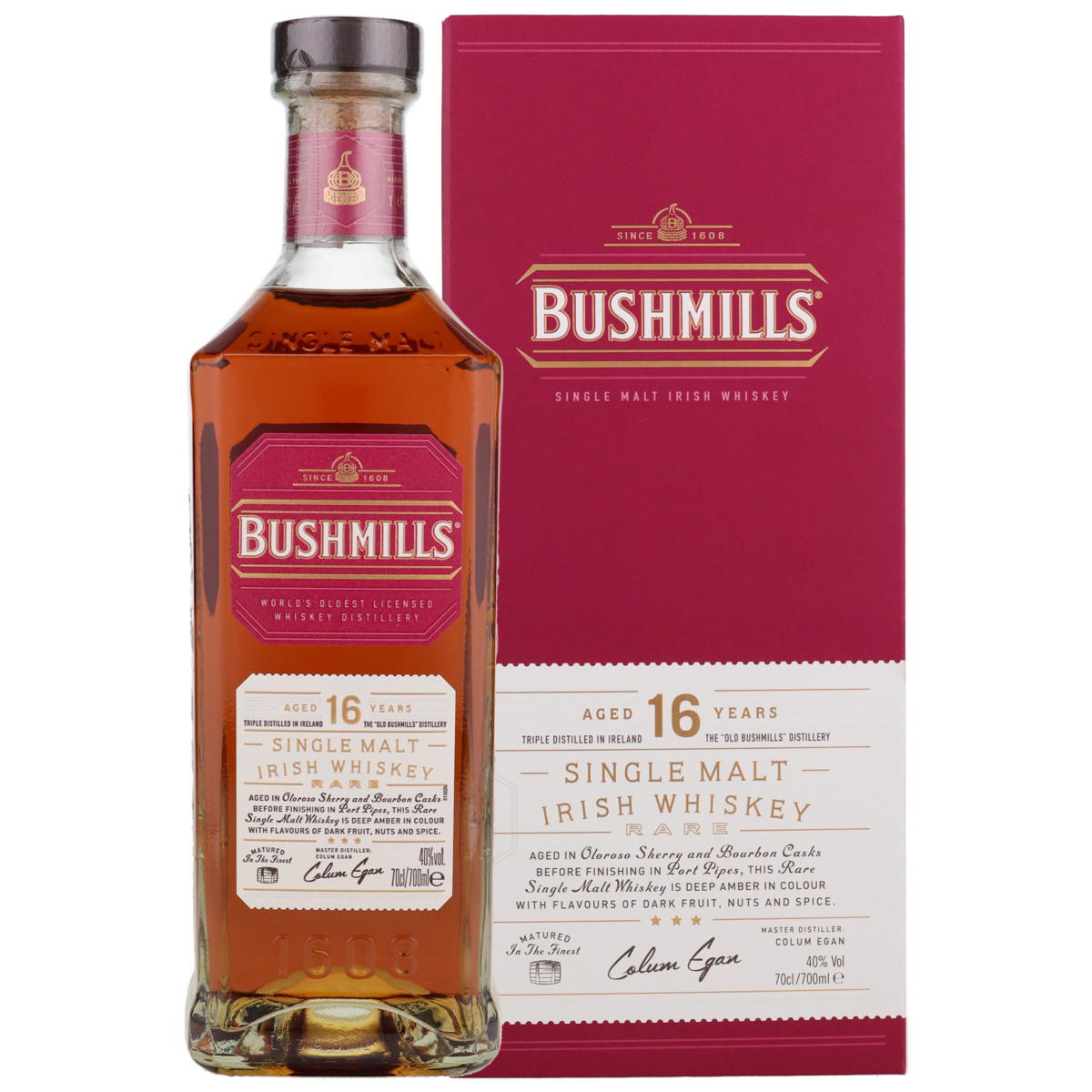 Produktbild Bushmills 16 Jahre Three Woods Single Malt Irish Whiskey 40% Vol. 700ml