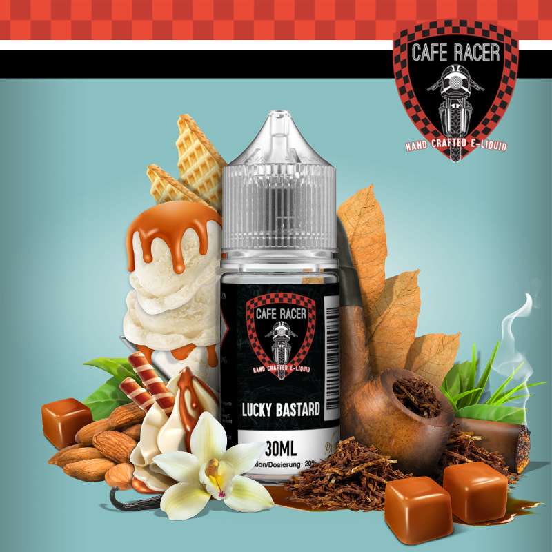 Lucky Bastard 30ml Aroma by Café Racer VapeCARALUCKYBA SteamTime.de