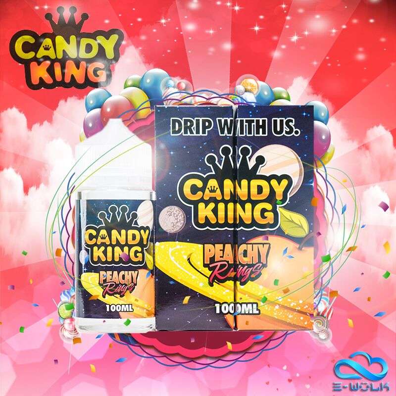 Peachy Rings (100ml) Plus e Liquid by Candy King jetzt kaufen