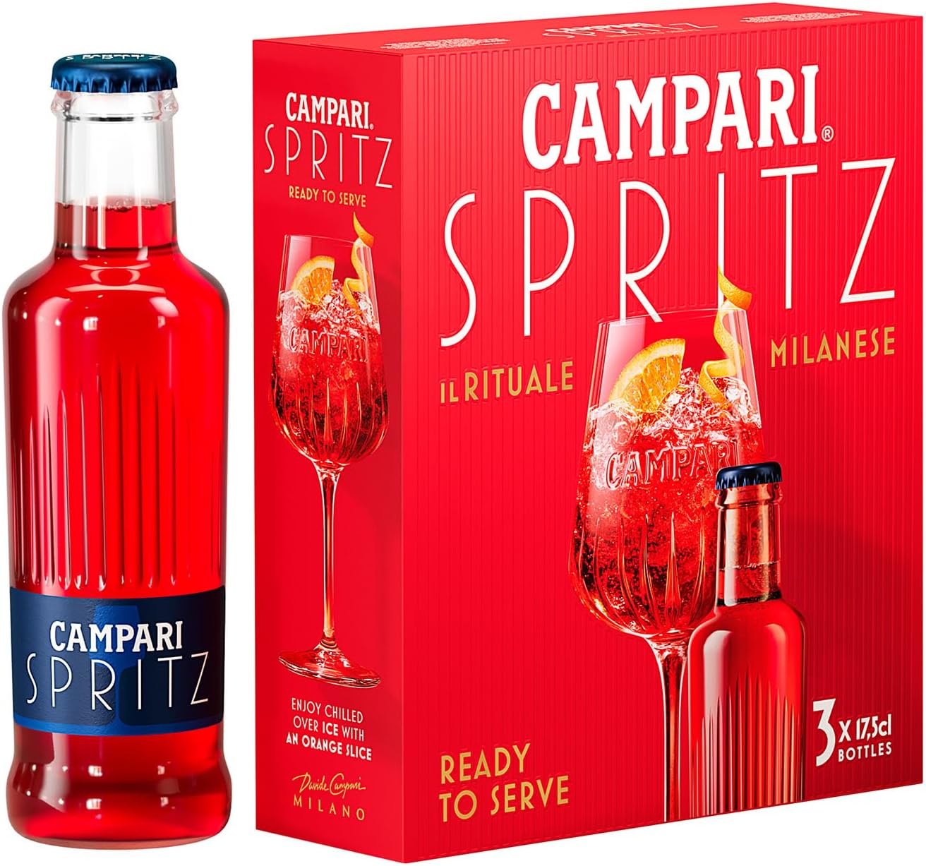 Produktbild Campari Spritz Mischgetränk 10,5% Vol. 525ml