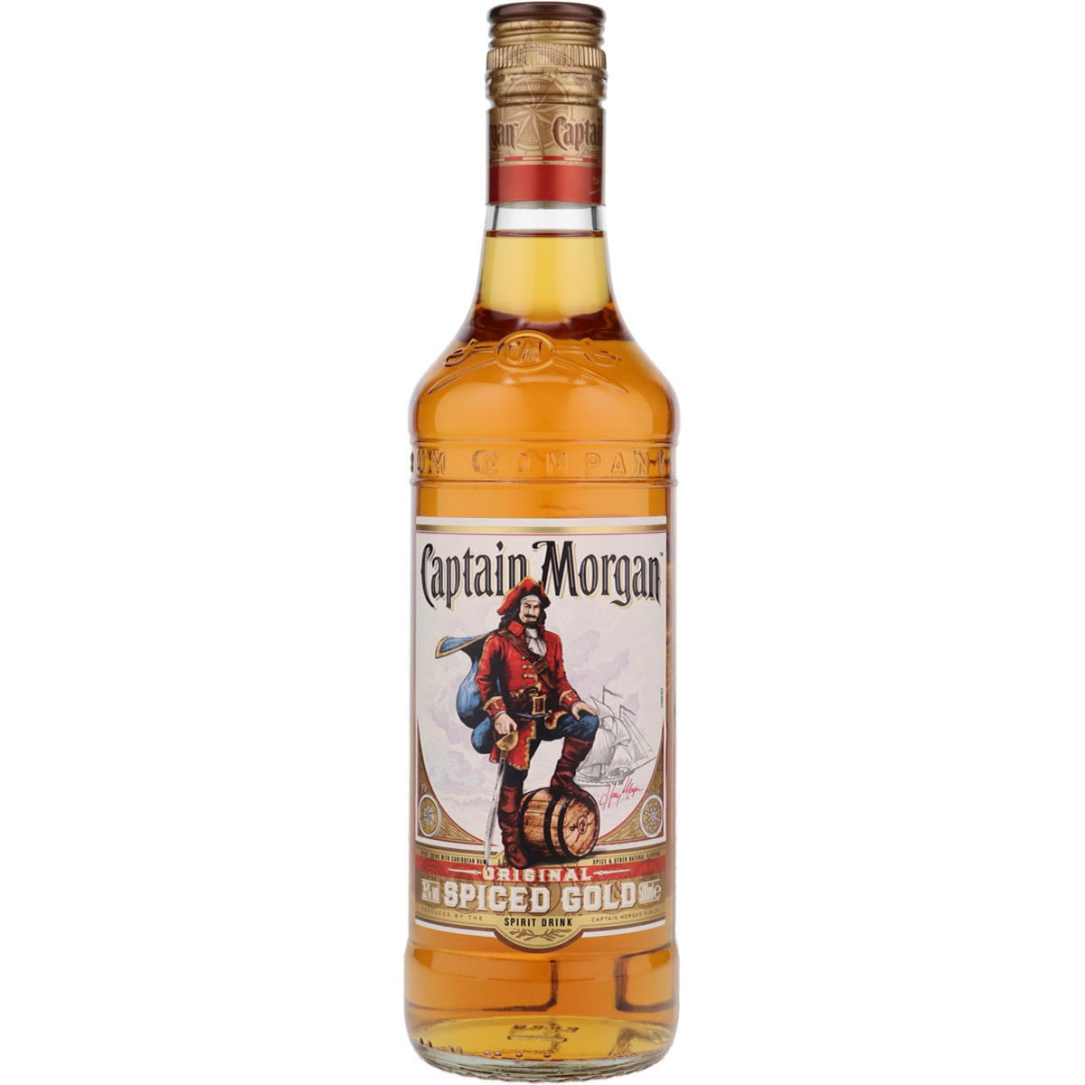 Produktbild Captain Morgan Spiced Gold Rum-Basis 35% Vol. 500ml