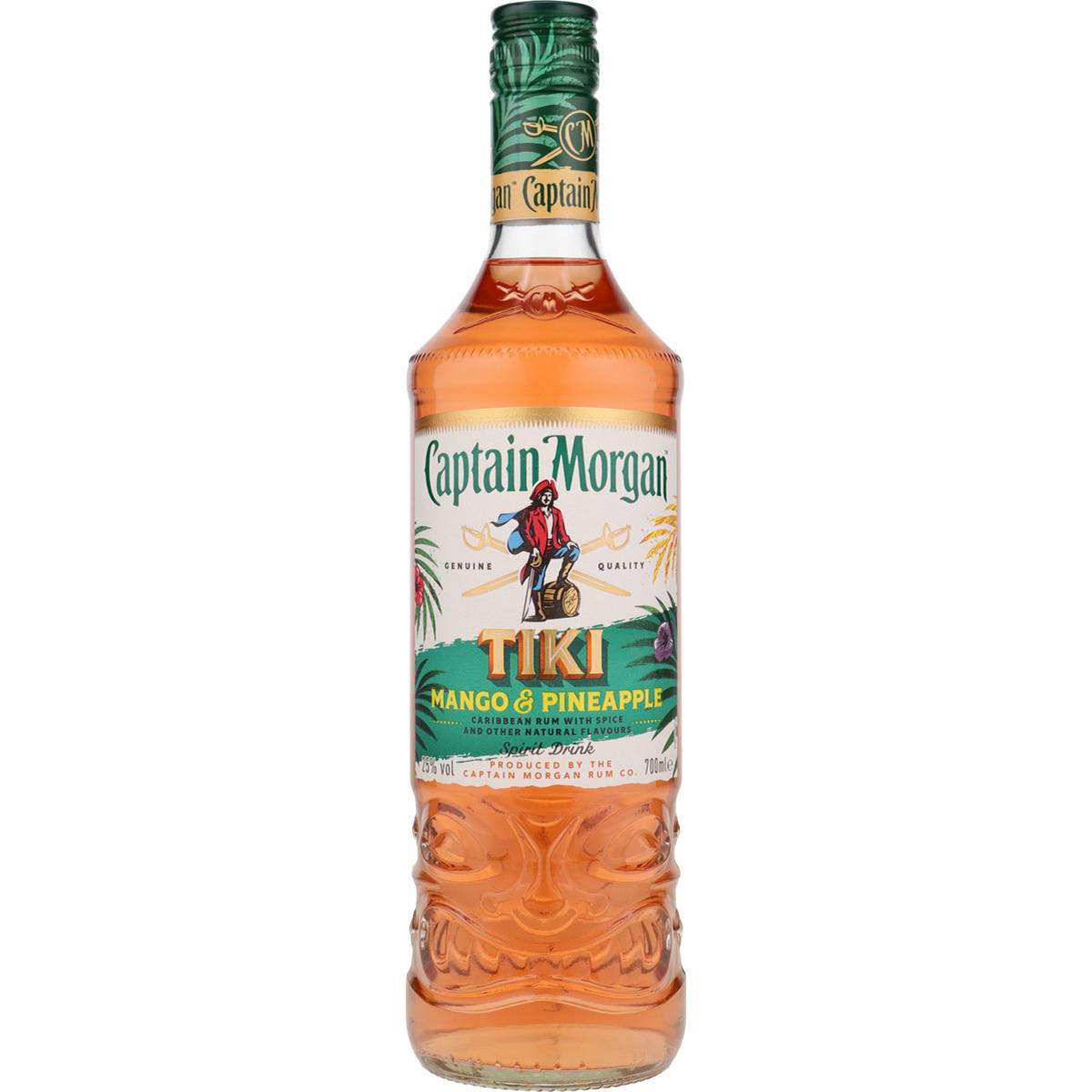 Produktbild Captain Morgan Tiki Mango & Pineapple Rum-Basis 25% Vol. 700ml