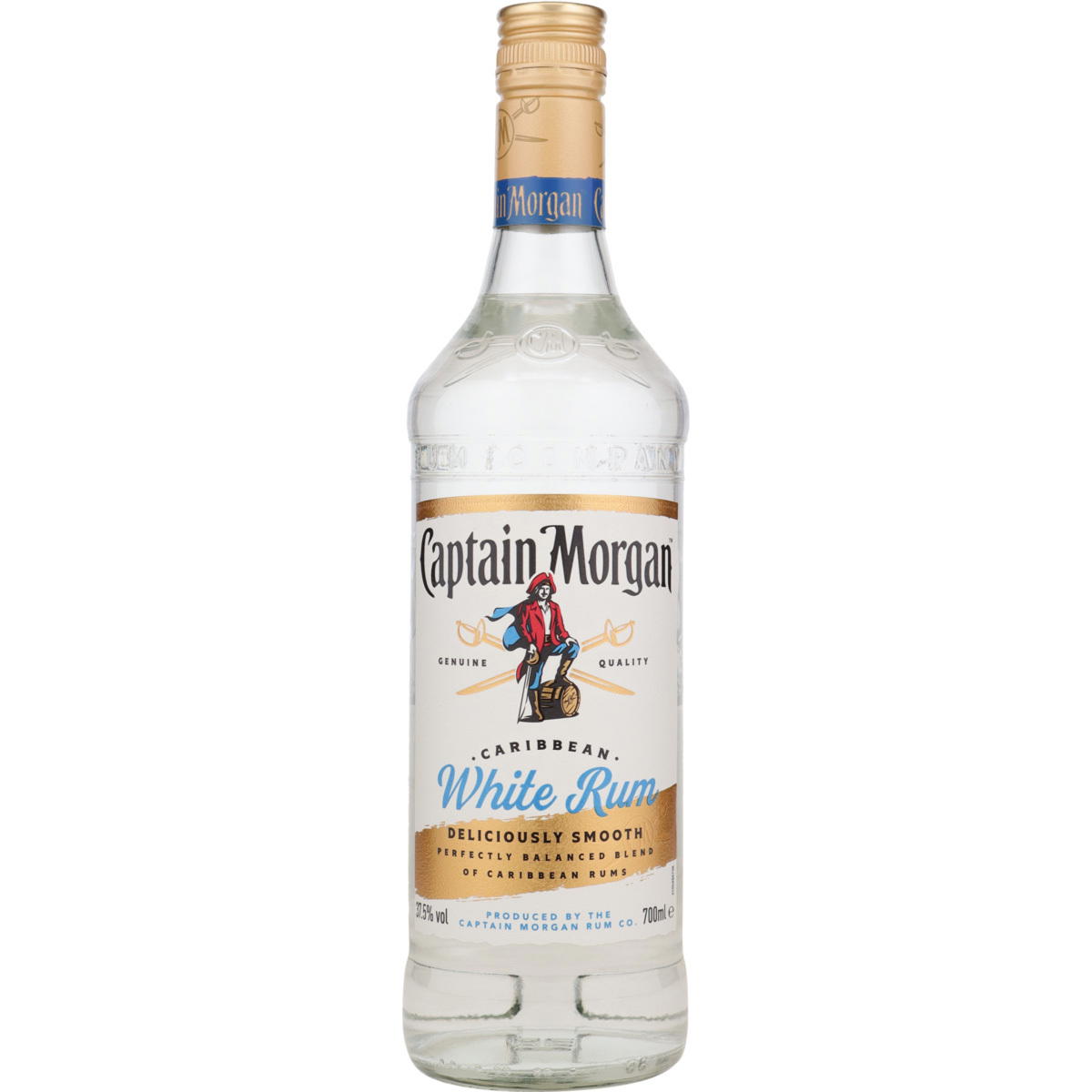 Produktbild Captain Morgan White Rum 37,5% Vol. 700ml