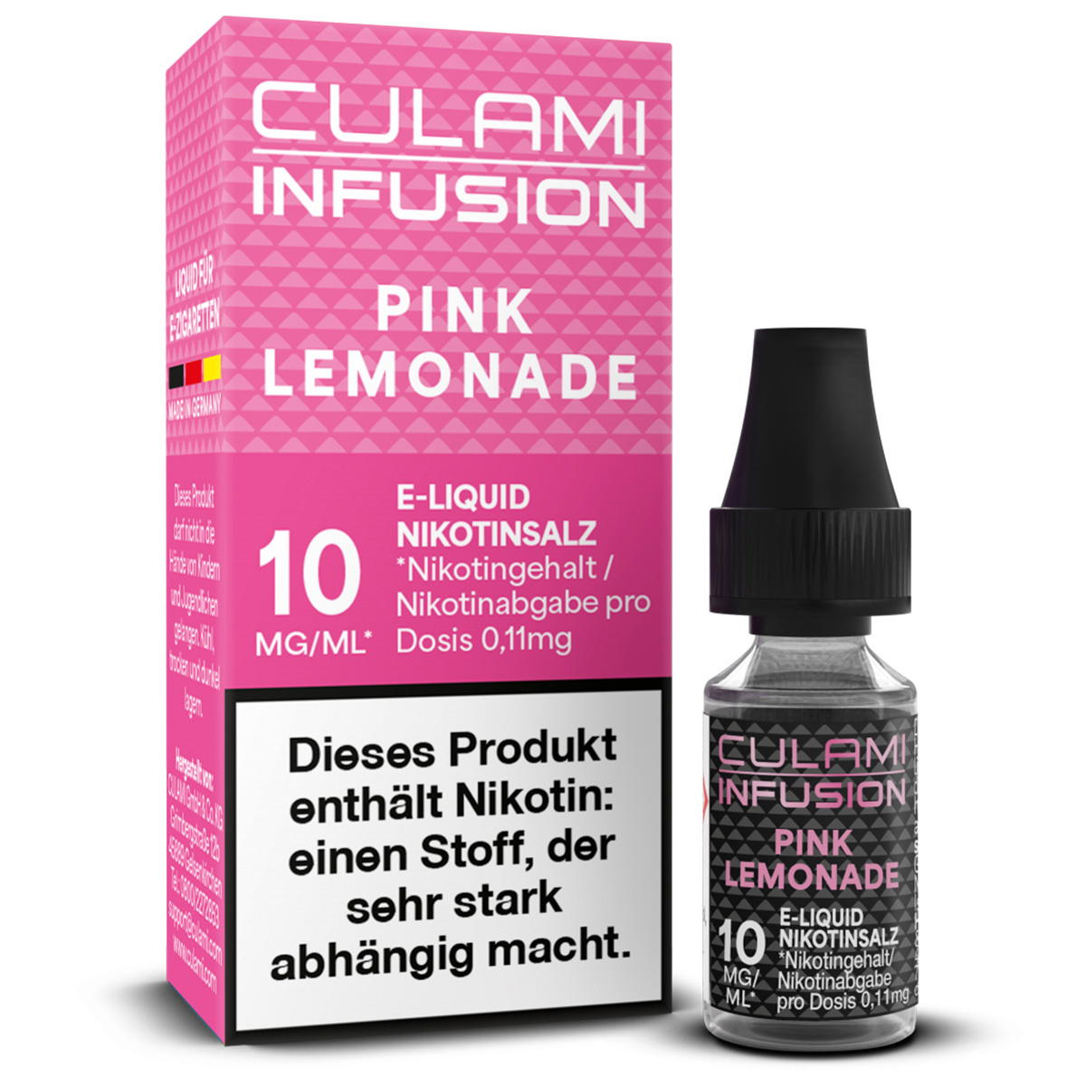 Produktbild Culami Infusion Pink Lemonade NicSalt Liquid