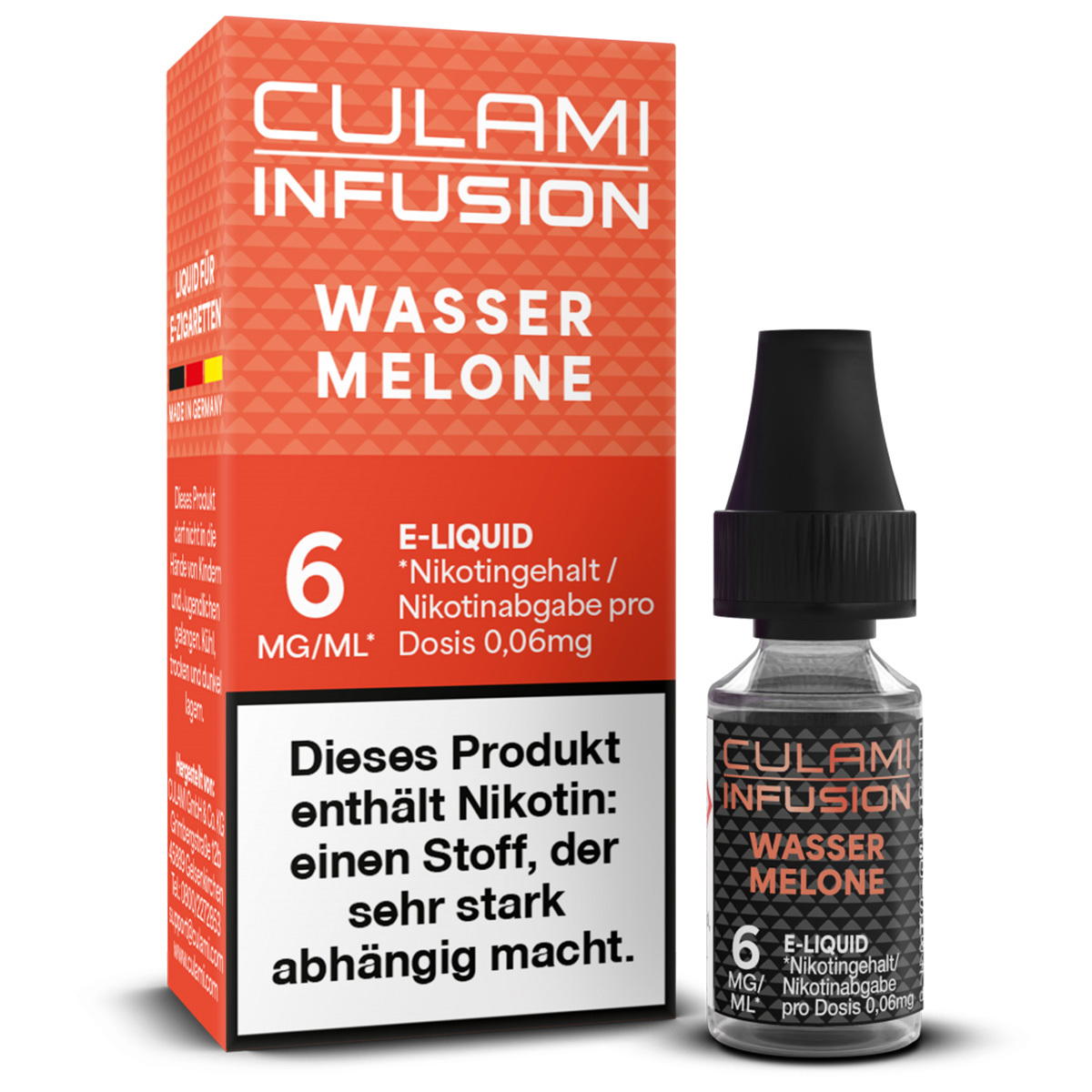 Produktbild Culami Infusion Wassermelone NicSalt Liquid