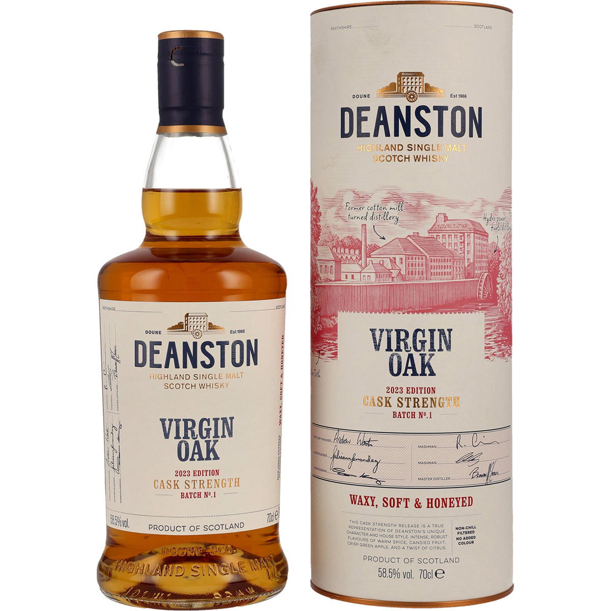 Produktbild Deanston Virgin Oak Batch No. 1 Single Malt Scotch Whisky 58,5% Vol. 700ml