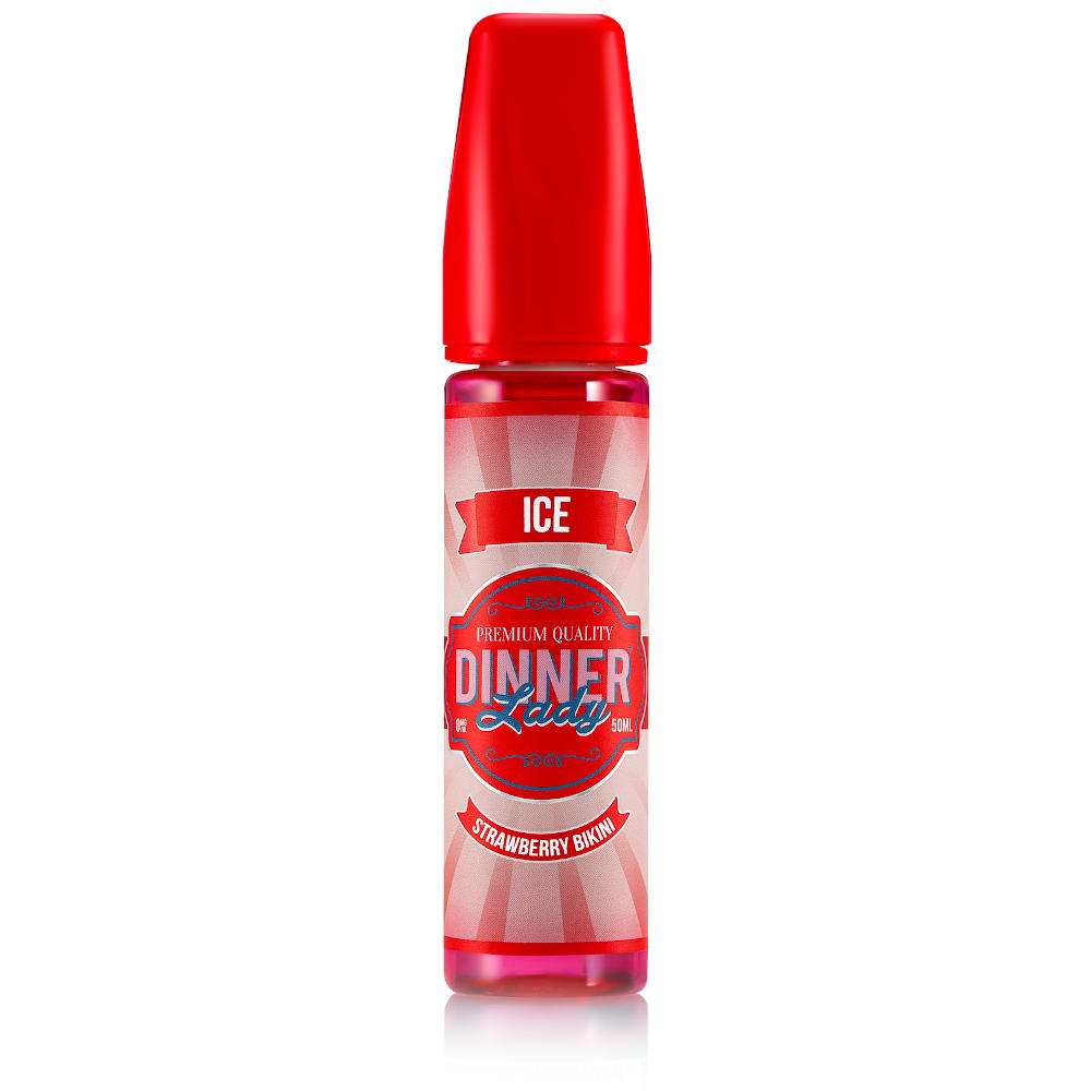 Strawberry Bikini By Dinner Lady Summer Holidays E Liquid 60ml 3mg 7156