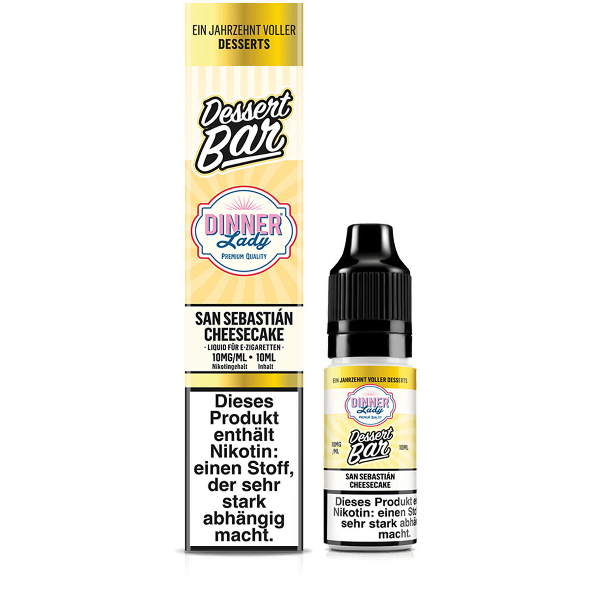 Produktbild Dinner Lady Bar San Sebastian Cheesecake NicSalt Liquid