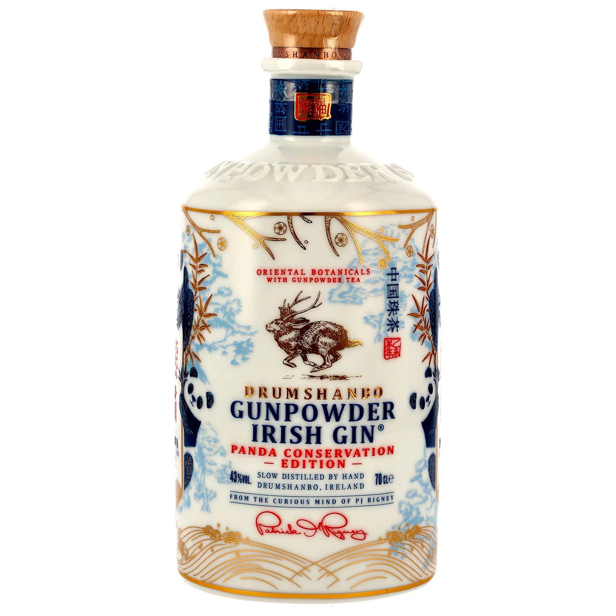 Produktbild Drumshanbo Gunpowder Irish Gin Panda Conservation Edition 43% Vol. 700ml