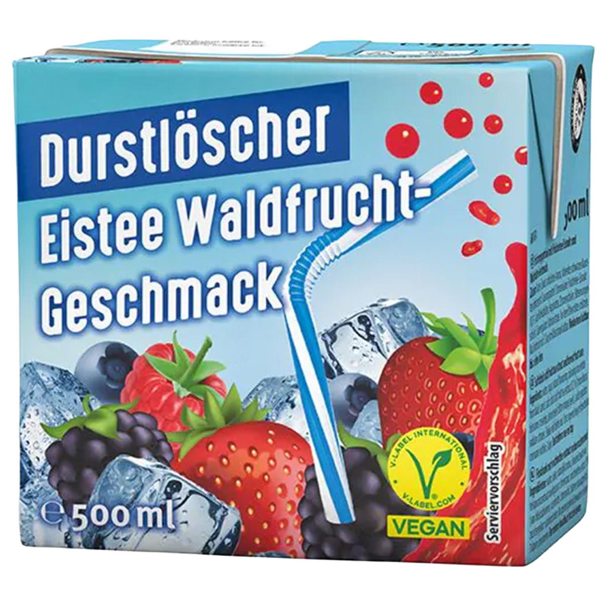 Produktbild Durstlöscher Eistee Waldfrucht