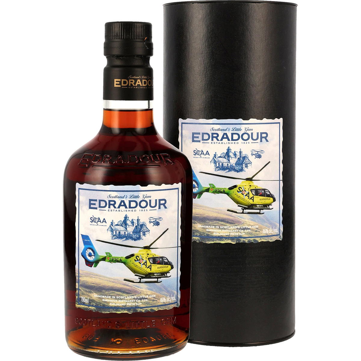Produktbild Edradour 12 Jahre Air Ambulance Single Malt Scotch Whisky 46% Vol. 700ml
