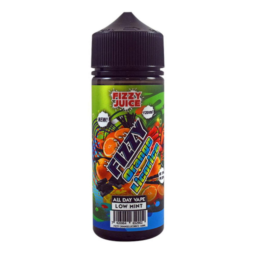 Orange Licorice 100ml Shortfill Liquid by Fizzy JuiceFIZSFORALICO