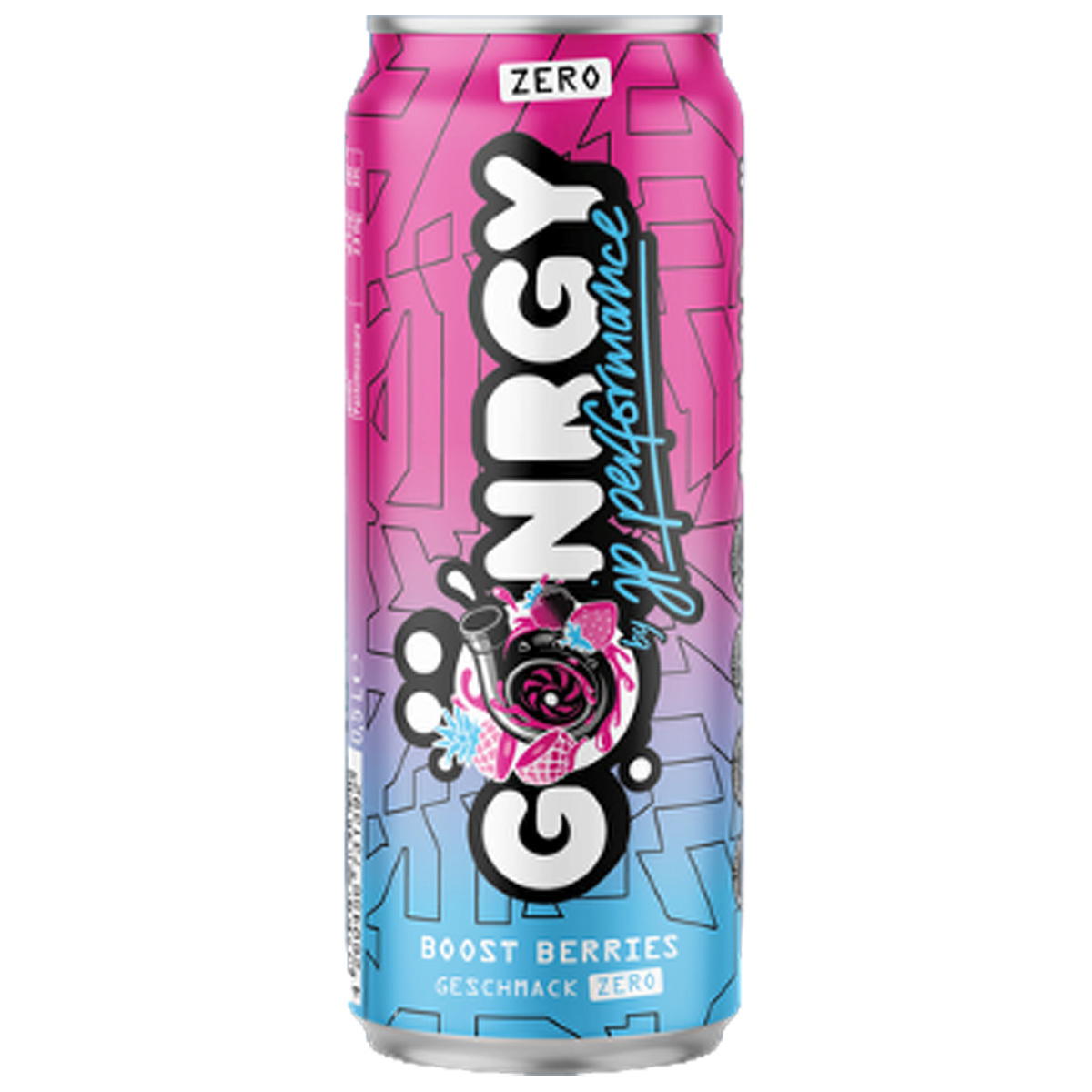 Produktbild GÖNRGY JP Performance Boost Berries Zero Energy Drink 500ml