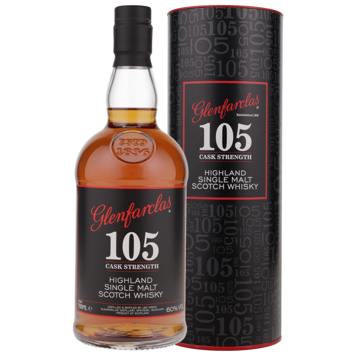 Produktbild Glenfarclas 105 Cask Strength Single Malt Scotch Whisky 60% Vol. 700ml Produktbild Glenfarclas 105 Cask Strength Single Malt Scotch Whisky 60% Vol. 700ml
