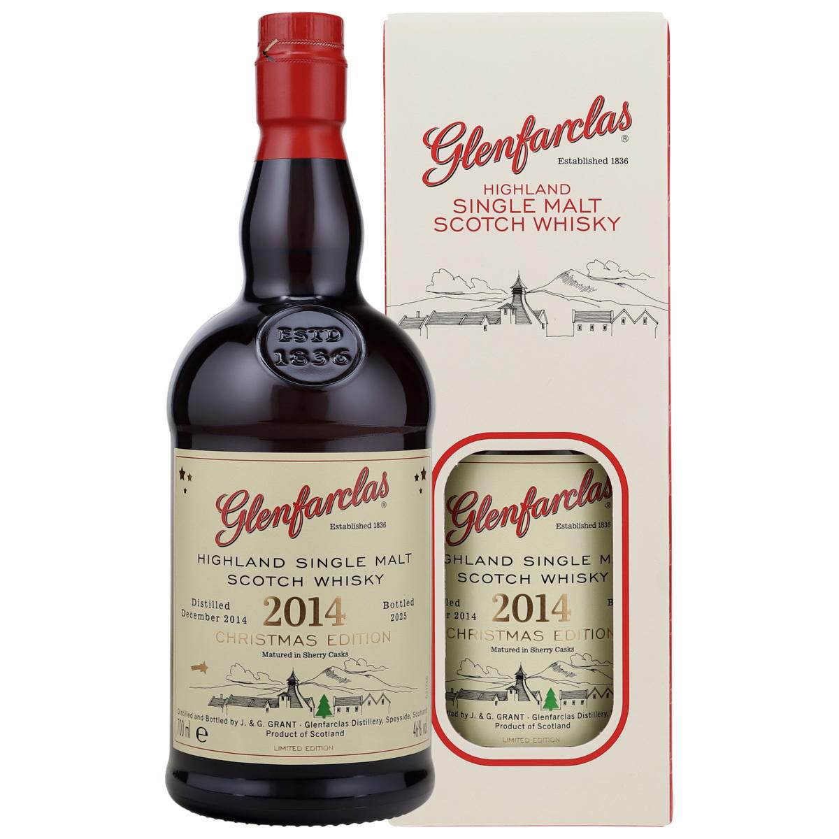 Produktbild Glenfarclas Christmas Edition 2014 Single Malt Scotch Whisky 46% Vol. 700ml