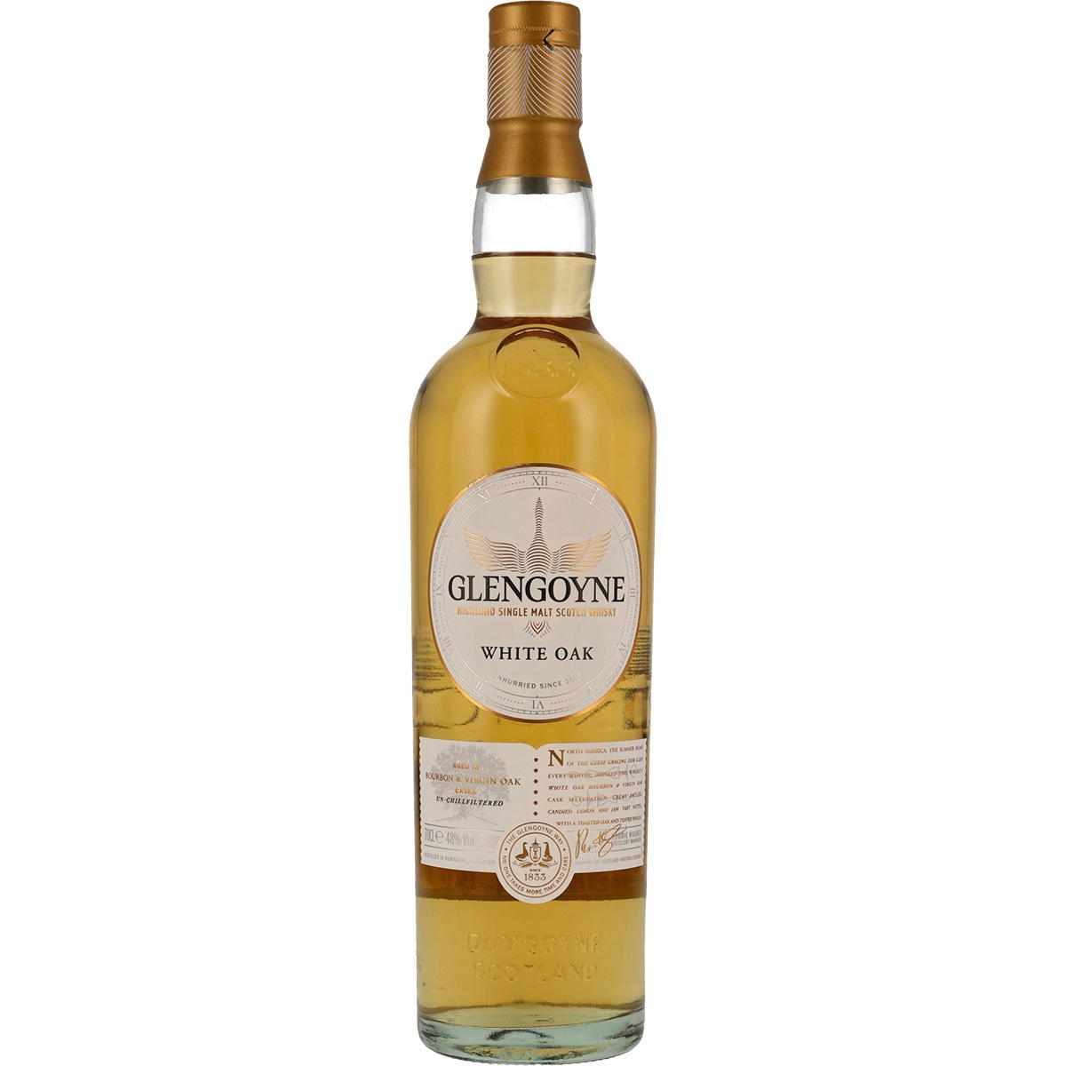 Produktbild Glengoyne White Oak 2024 Single Malt Scotch Whisky 48% Vol. 700ml