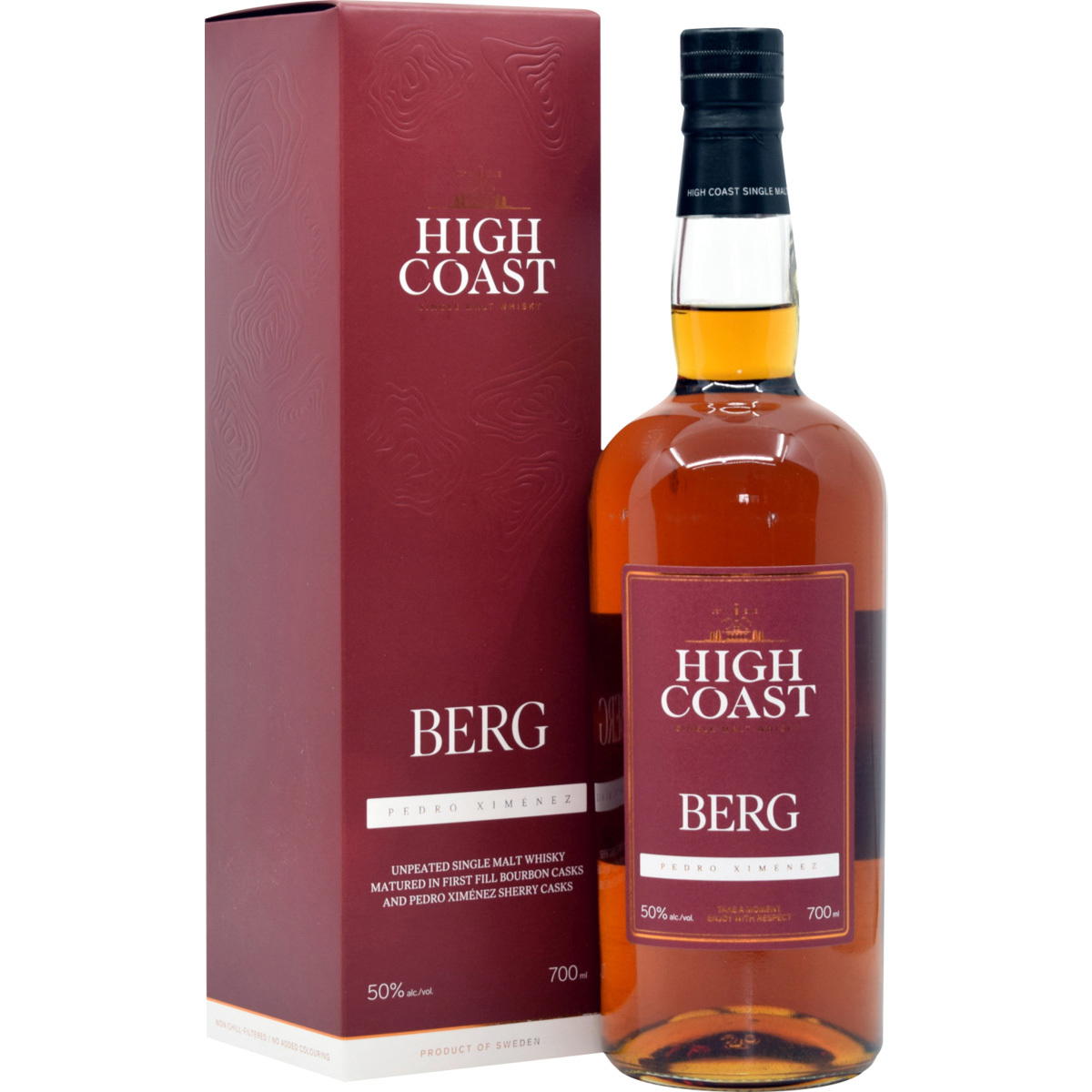 Produktbild High Coast Berg 8 Jahre Single Malt Scotch Whisky 50% Vol. 700ml