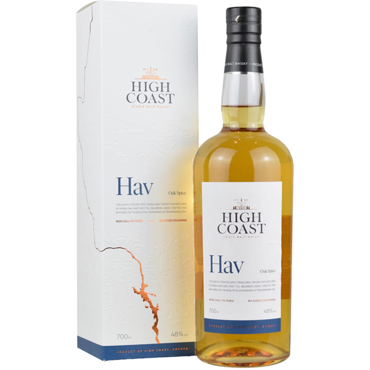 Produktbild High Coast Hav 8 Jahre Single Malt Scotch Whisky 48% Vol. 700ml