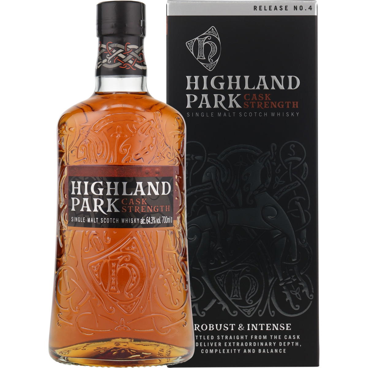 Produktbild Highland Park Cask Strength Release No. 4 Single Malt Scotch Whisky 64,3% Vol. 700ml Produktbild Highland Park Cask Strength Release No. 4 Single Malt Scotch Whisky 64,3% Vol. 700ml