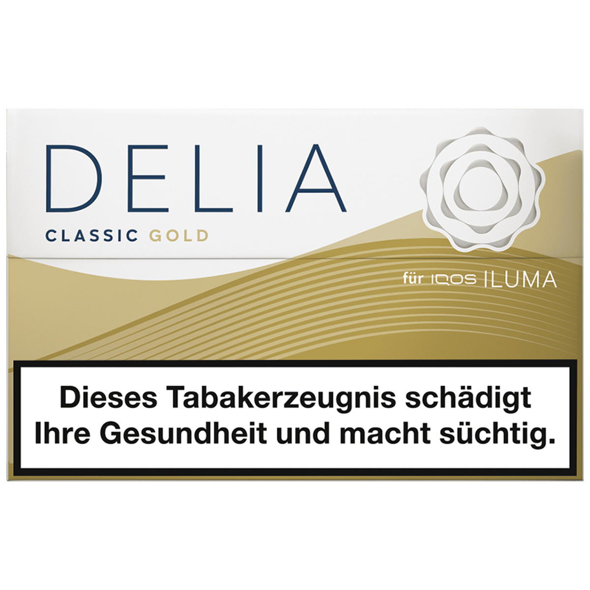 Produktbild IQOS DELIA Classic Gold 20er Pack Tabaksticks