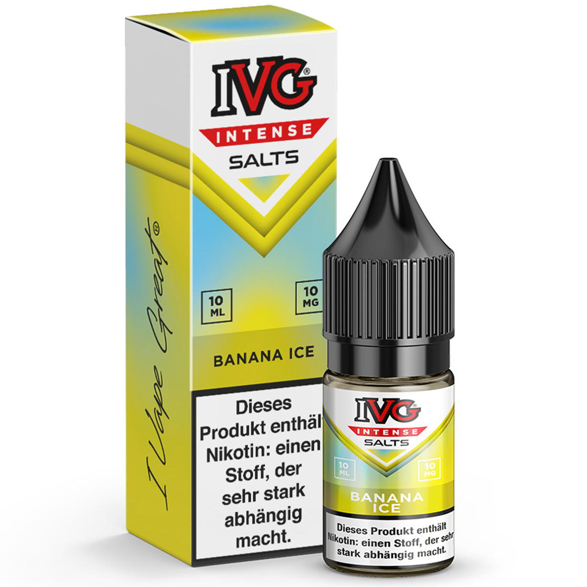 Produktbild IVG Intense Banana Ice NicSalt Liquid
