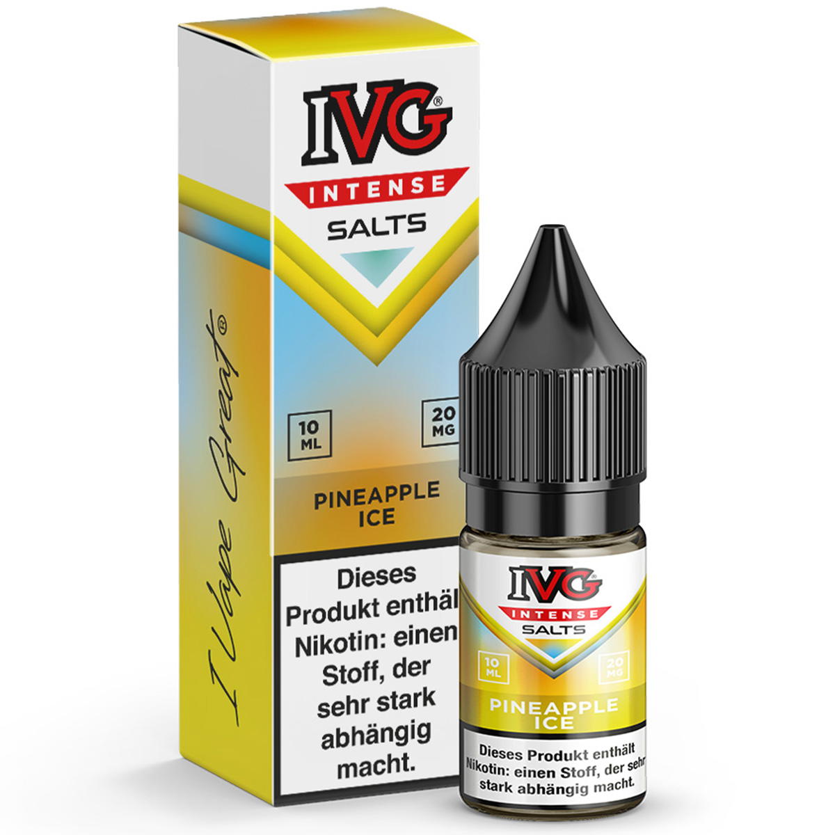 Produktbild IVG Intense Pineapple Ice NicSalt Liquid