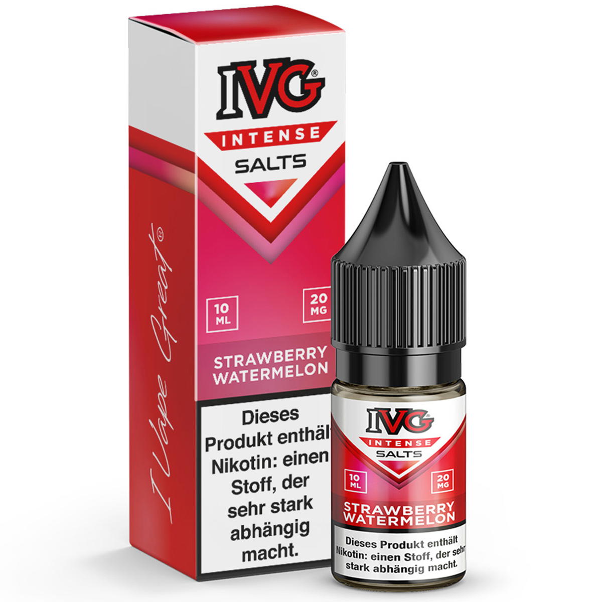 Produktbild IVG Intense Strawberry Watermelon NicSalt Liquid