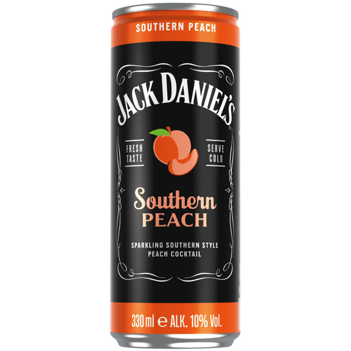Produktbild Jack Daniel's Southern Peach Mixgetränk Produktbild Jack Daniel's Southern Peach Mixgetränk