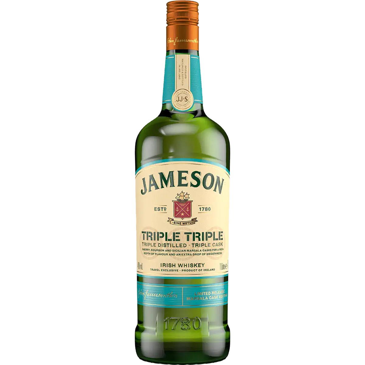 Produktbild Jameson Triple Marsala Cask Edition Irish Whiskey 40% Vol. 1L