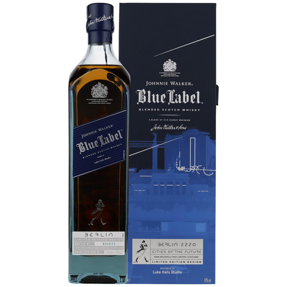 Produktbild Johnnie Walker Blue Label Cities of the Future - Berlin Blended Scotch Whisky 40% Vol. 700ml