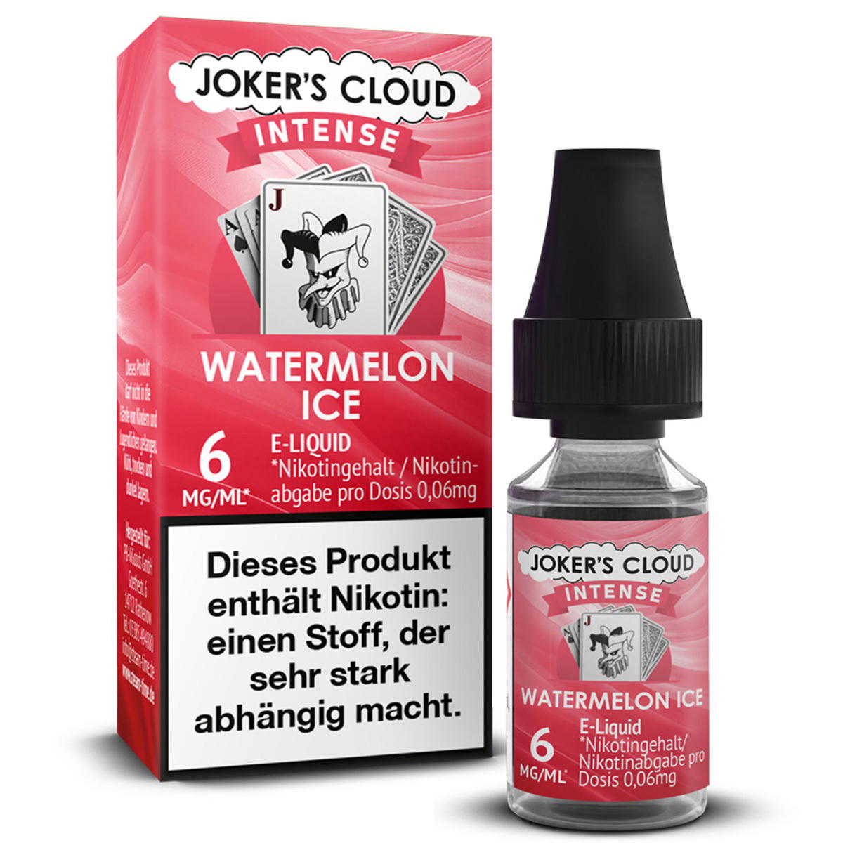 Produktbild Jokers Cloud Intense Watermelon Ice Liquid Produktbild Jokers Cloud Intense Watermelon Ice Liquid