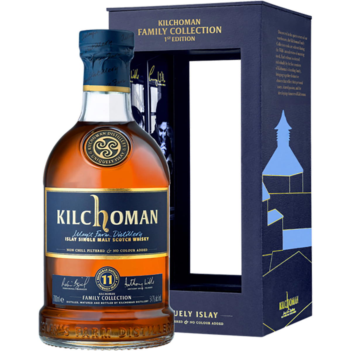 Produktbild Kilchoman 11 Jahre Family Collection Islay Single Malt Scotch Whisky 54,7% Vol. 700ml