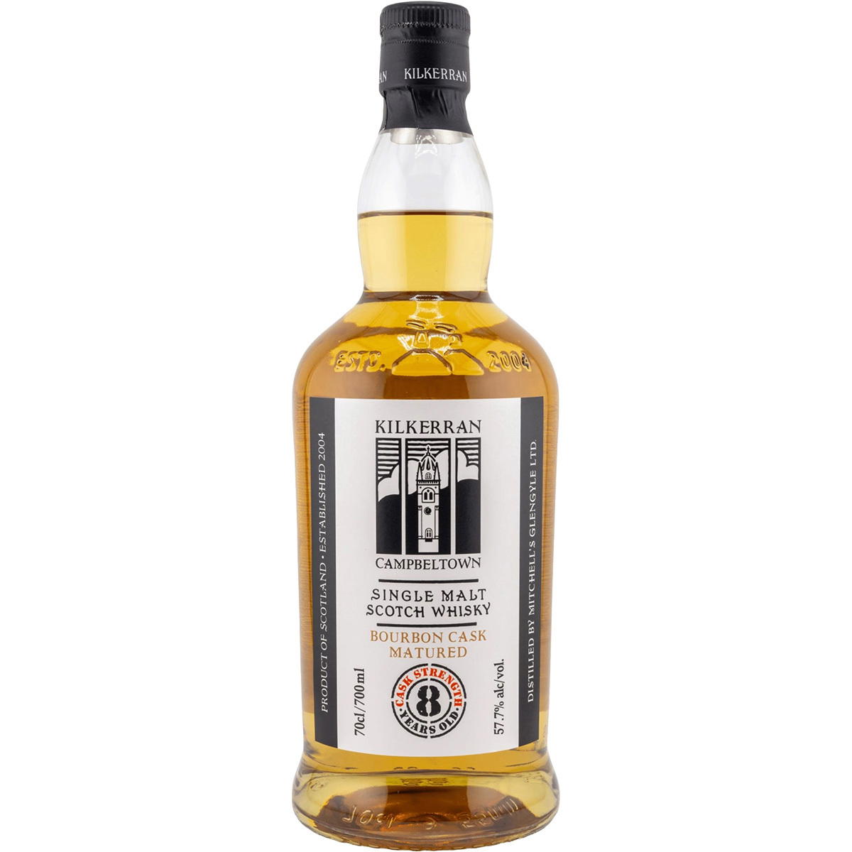 Produktbild Kilkerran 8 Jahre Single Malt Scotch Whisky 57,7% Vol. 700ml