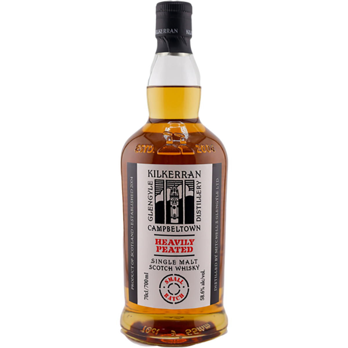 Produktbild Kilkerran Heavily Peated Campbeltown Single Malt Scotch Whisky 58,6% Vol. 700ml