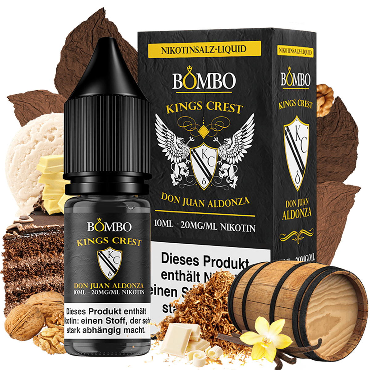 Produktbild Kings Crest Don Juan Aldonza NicSalt Liquid